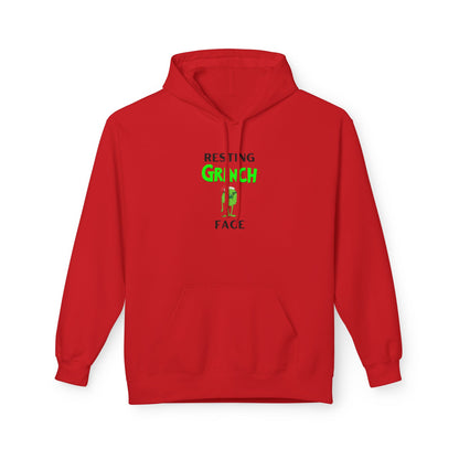 Resting Grinch Face Softstyle Hoodie