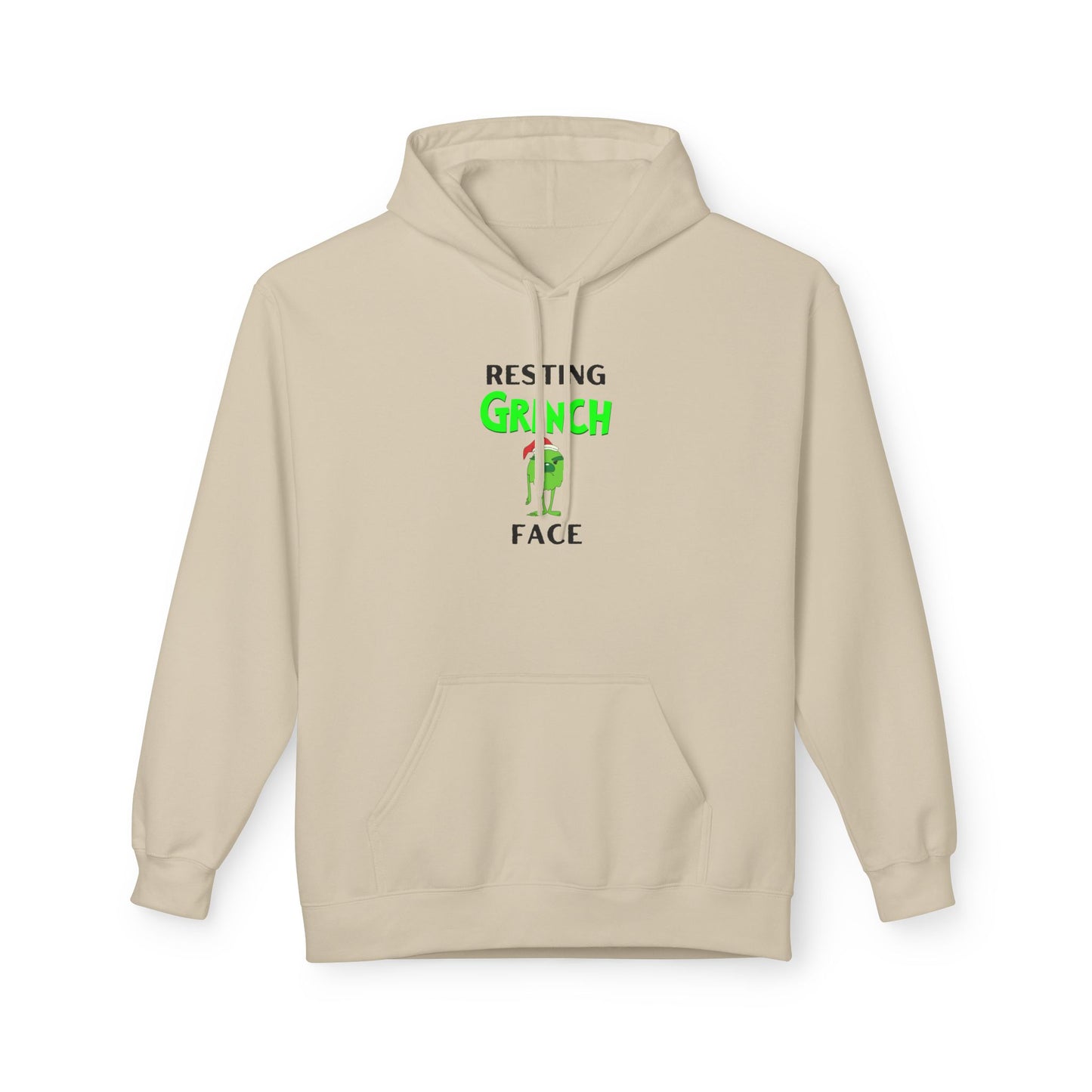 Resting Grinch Face Softstyle Hoodie