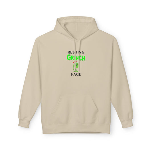 Resting Grinch Face Softstyle Hoodie