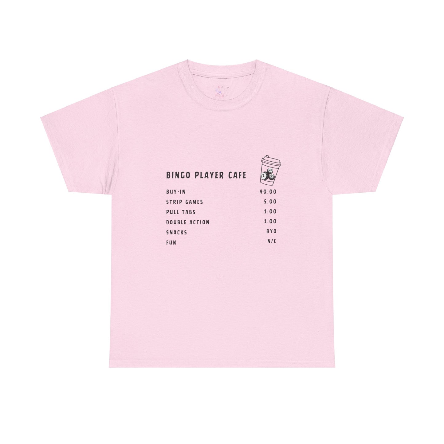 Bingo Player Cafe Tee