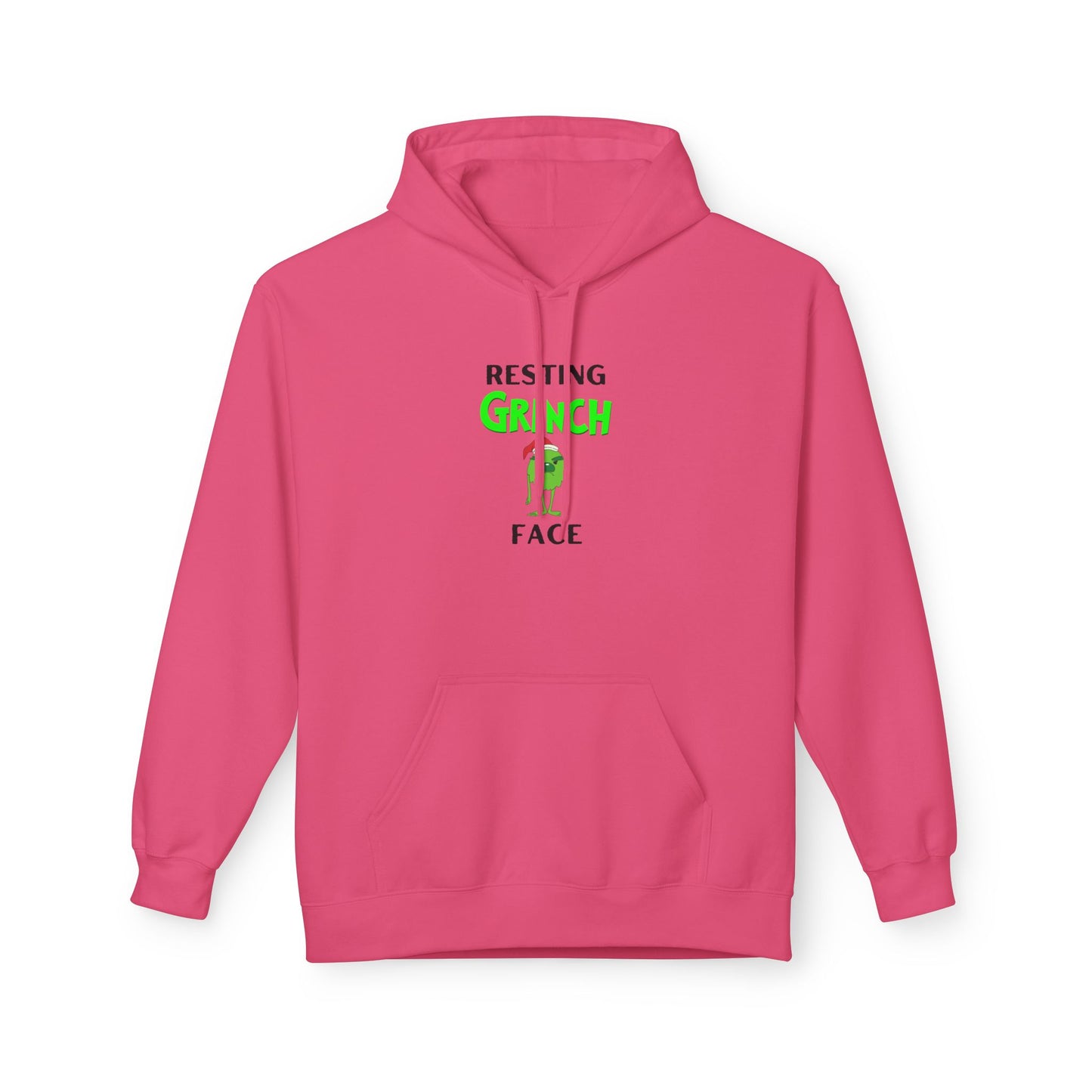 Resting Grinch Face Softstyle Hoodie