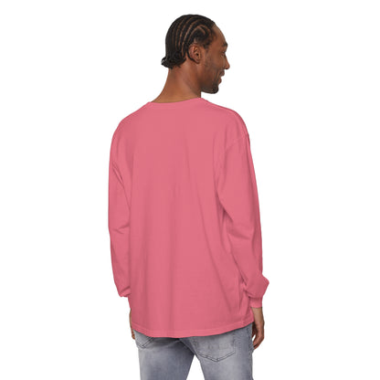 Naughty is a New Nice Unisex Garment-dyed - Long Sleeve T-Shirt