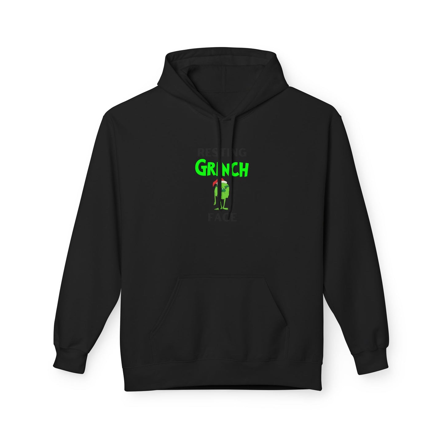 Resting Grinch Face Softstyle Hoodie