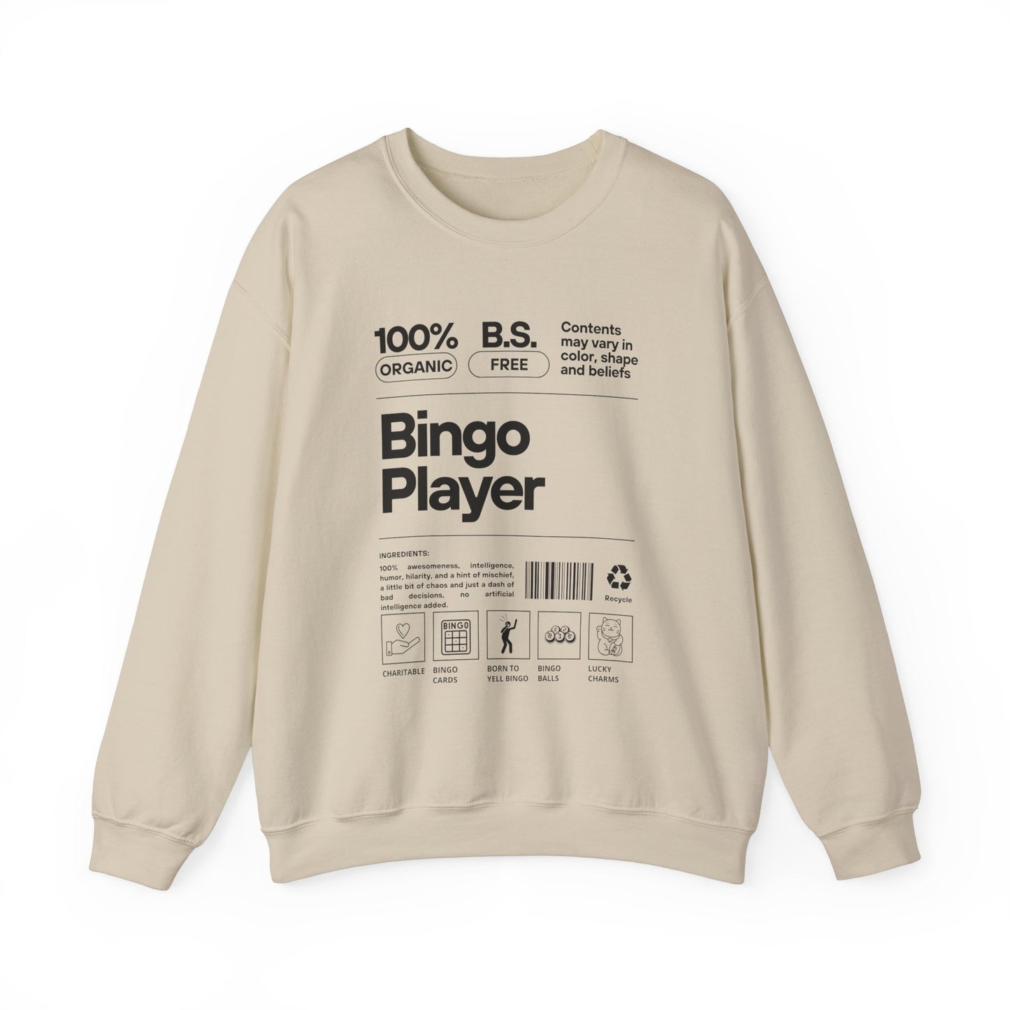 Bingo Player Sweatshirt Crewneck