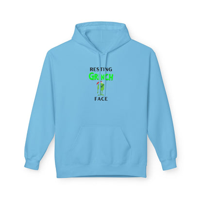 Resting Grinch Face Softstyle Hoodie