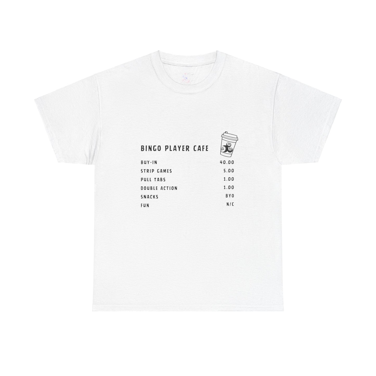 Bingo Player Cafe Tee