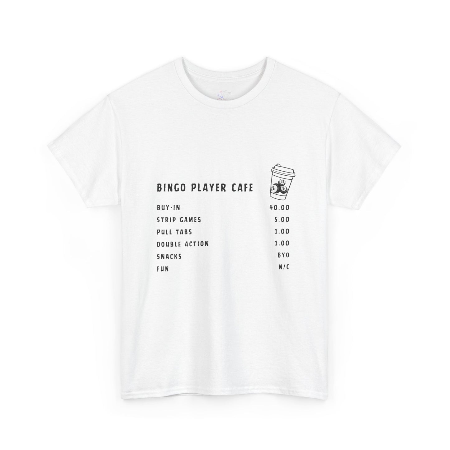 Bingo Player Cafe Tee