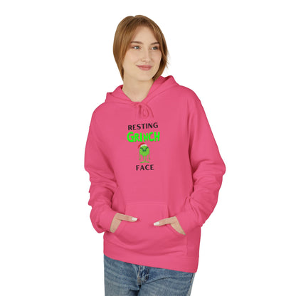 Resting Grinch Face Softstyle Hoodie