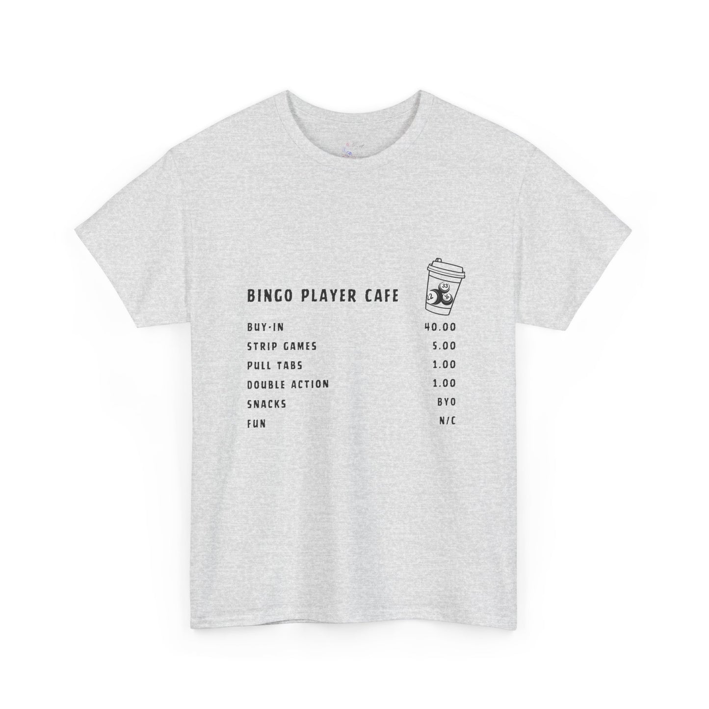 Bingo Player Cafe Tee