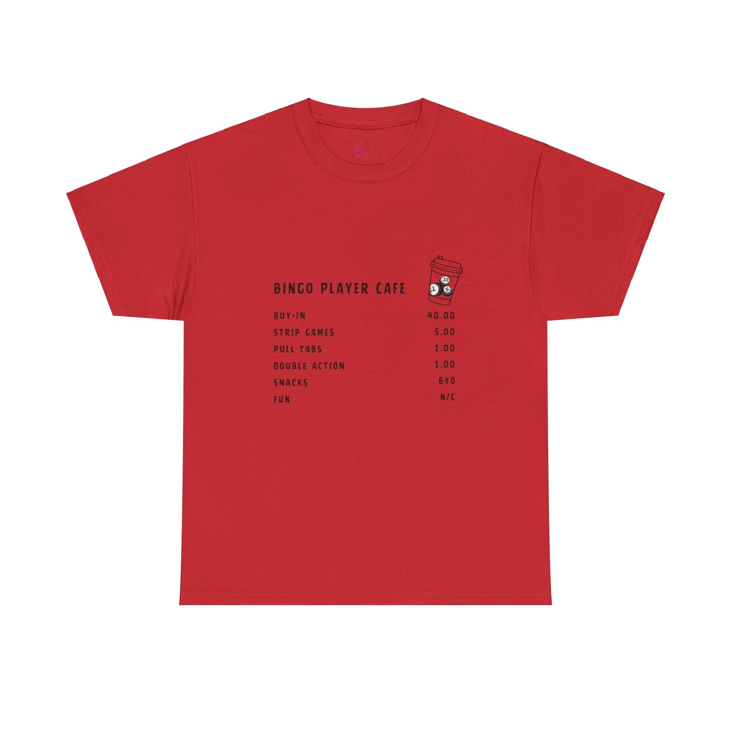 Bingo Player Cafe Tee