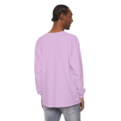 Naughty is a New Nice Unisex Garment-dyed - Long Sleeve T-Shirt