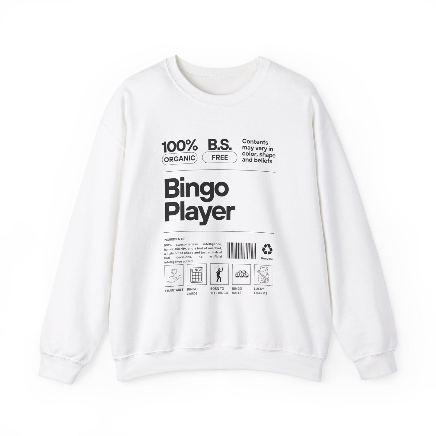 Bingo Player Sweatshirt Crewneck