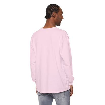 Naughty is a New Nice Unisex Garment-dyed - Long Sleeve T-Shirt